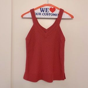 Madewell sweater tank top